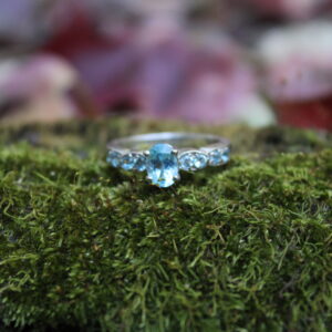 Swiss Blue Topaz (7mm x 5mm)