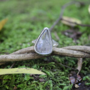 Black Rutile Cab (15mm x 10mm)