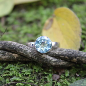Blue Topaz Cut (8mm) - Round