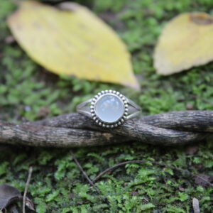 Aqua Chalcedony Cab (8mm)