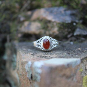 Carnelian Cab (6mm x 4mm)