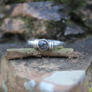 Black Rutile Cab (5mm)