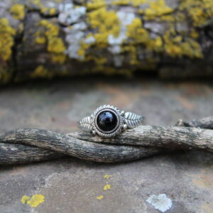 Black Onyx Cab (5mm) - Small Round Shape