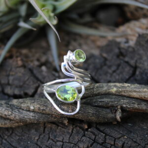 Peridot Cut (1 X 5mm, 1 X 8mm X 6mm)