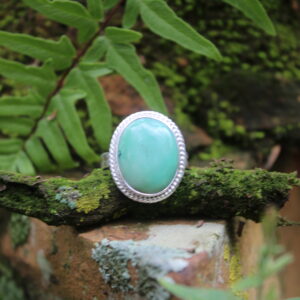 Sterling Silver Tibetan Turquoise Vintage Ring (5)