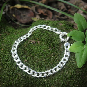Curb Bracelet with Bellcher Clasp (21cm X 5mm)